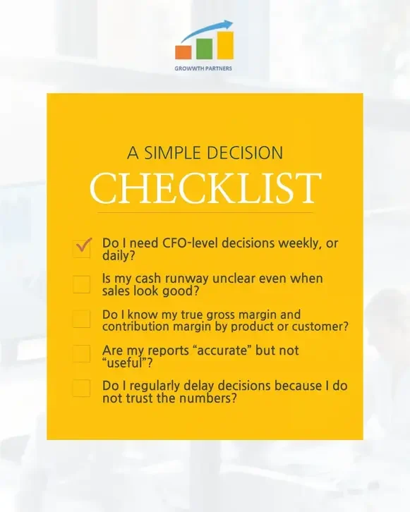 cfo checklist